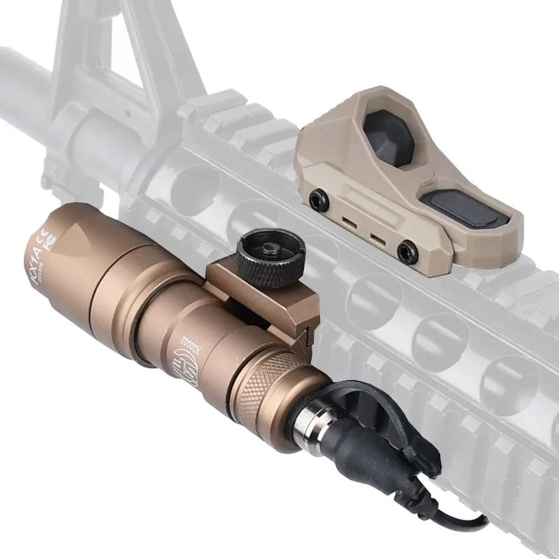 Tactical Surefir M300 M600 Flashlight With Axon Dual Function Remote Switch Rail Mounted Hunting Li 4