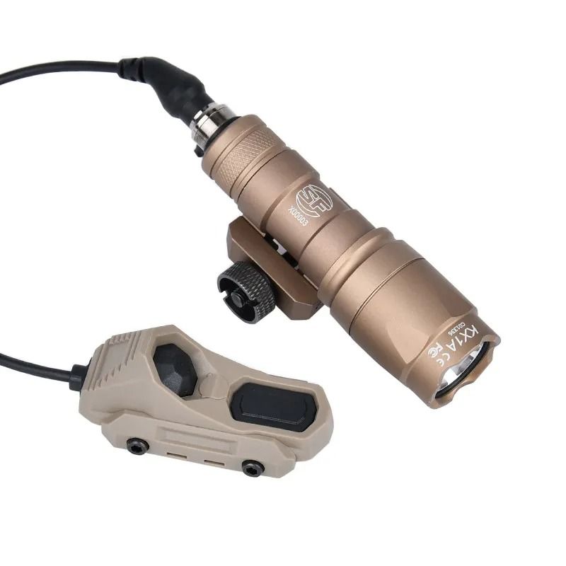 Tactical Surefir M300 M600 Flashlight With Axon Dual Function Remote Switch Rail Mounted Hunting Li 8