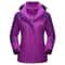 TACVASEN 3in1 Waterproof Fleece Jacket Women Rain Ski Parka 16