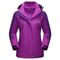 TACVASEN 3in1 Waterproof Fleece Jacket Women Rain Ski Parka 16