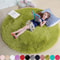 Round Fluffy Soft Area Rug Princess Castle Circle Kids Room Decor Plush Carpet 6