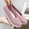 Women Slip On Breathable Mesh Flat Loafers Lightweight Casual Walking Shoes 1