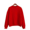 Women Korean Style O Neck Knitted Pullover Sweatshirt Thick Loose Fit Candy Color Hoodie 10