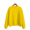 Women Korean Style O Neck Knitted Pullover Sweatshirt Thick Loose Fit Candy Color Hoodie 3