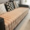 Thick Faux Rabbit Fur Sofa Slipcover Non Slip Plush Couch Cushion Cover 17