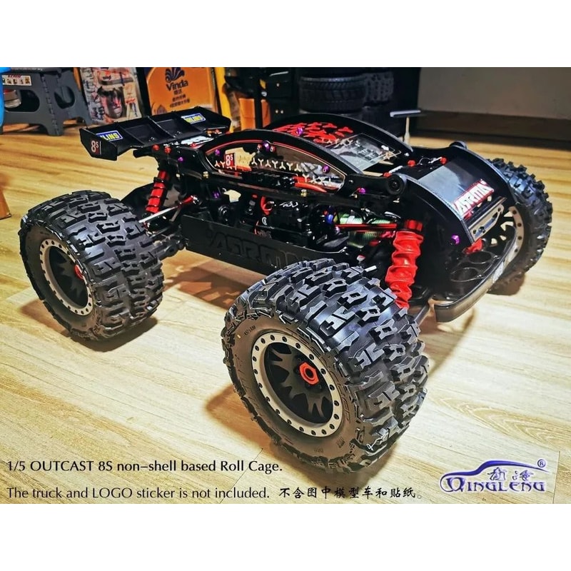 ARRMA Outcast 8S Roll Cage Body Protection Frame Composite Shell 1