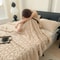Reversible Fleece Throw Blanket For Couch Sofa And Bed Soft Warm Micro Flannel 3