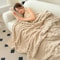 Reversible Fleece Throw Blanket For Couch Sofa And Bed Soft Warm Micro Flannel 5