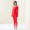 Womens Seamless Thermal Underwear Set With Double Layer Warmth For Winter 6