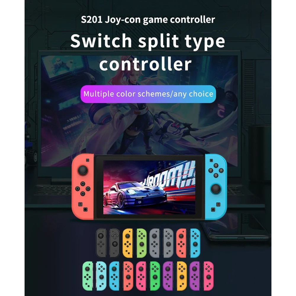 Wireless Joy Pad Controllers For Nintendo Switch With Turbo And Wake Up Function 0