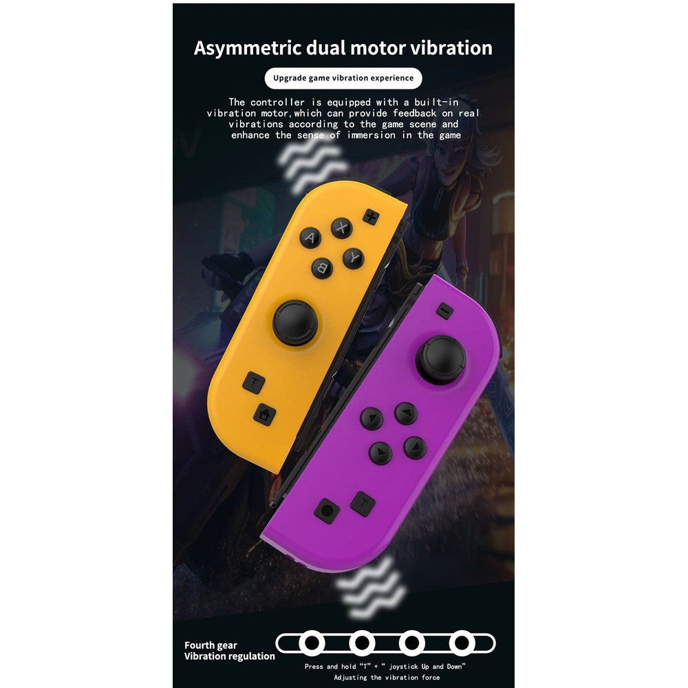 Wireless Joy Pad Controllers For Nintendo Switch With Turbo And Wake Up Function 2