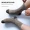 5 Pairs Merino Wool Thermal Hiking Socks For Men Thick Warm Winter Cold Weather Outdoor Socks 3