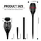 Solar Flame Torch Lights Waterproof Outdoor LED Garden Path Lamps For Patio And Yard Decoration 5