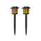 Solar Flame Torch Lights With Flickering LED Waterproof Outdoor Garden Path And Patio Lamps 6