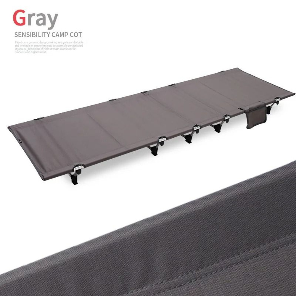 Portable Folding Camping Bed Lightweight Cot For Outdoor Travel And Office Nap 6