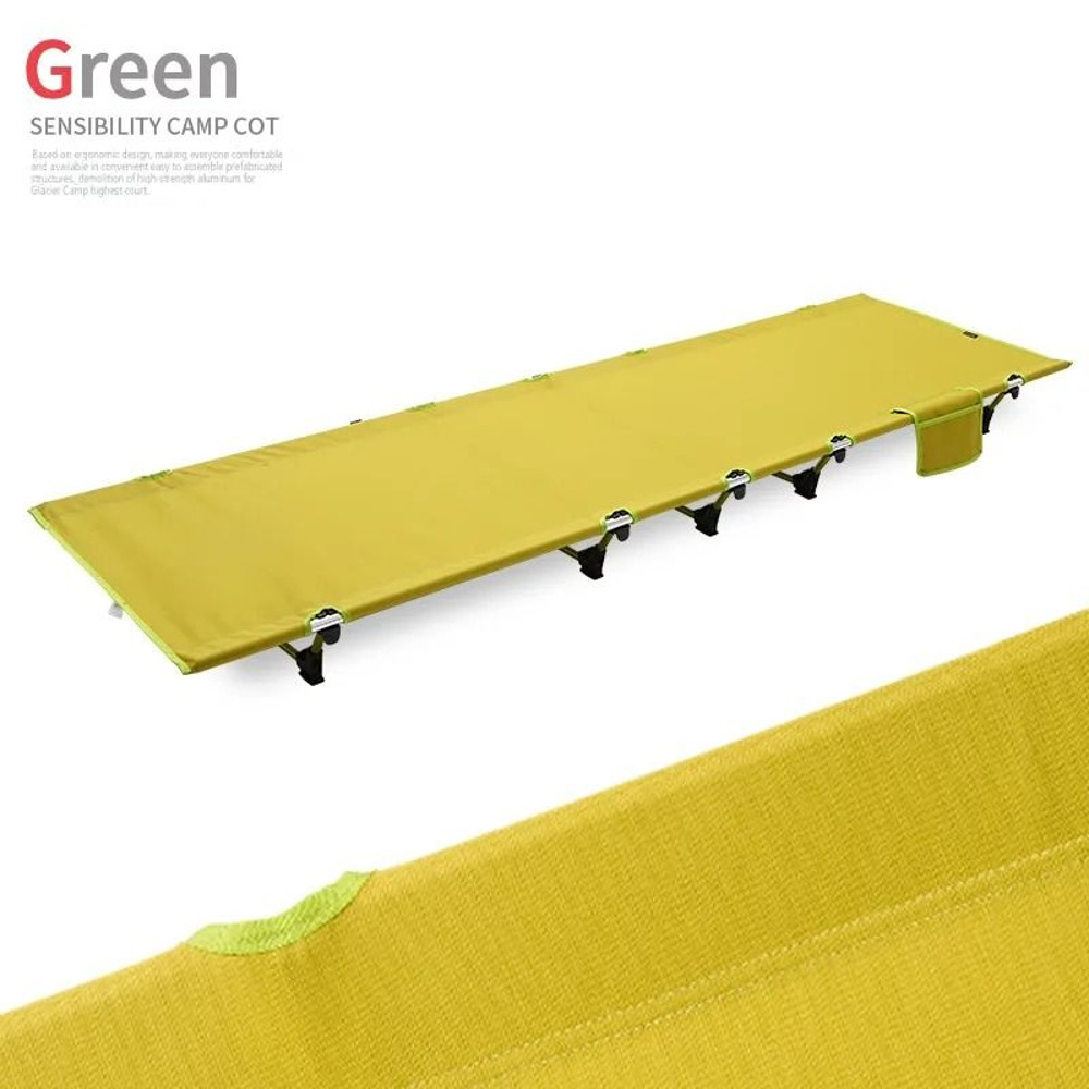 Portable Folding Camping Bed Lightweight Cot For Outdoor Travel And Office Nap 10
