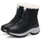 Womens Winter Ankle Boots Lightweight Platform Snow Boots With Heels Warm Botines 3