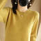 Womens Spring Autumn Sweater Knitwear Long Sleeve Pullover Soft O Neck Jumper 3