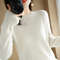 Womens Spring Autumn Sweater Knitwear Long Sleeve Pullover Soft O Neck Jumper 6