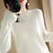 Womens Spring Autumn Sweater Knitwear Long Sleeve Pullover Soft O Neck Jumper 6