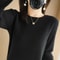 Womens Spring Autumn Sweater Knitwear Long Sleeve Pullover Soft O Neck Jumper 9
