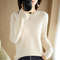 Womens Spring Autumn Sweater Knitwear Long Sleeve Pullover Soft O Neck Jumper 13
