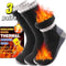 Mens Merino Wool Winter Socks Super Thick Thermal Fleece Terry Mid Tube Cashmere Blend 0