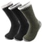 Mens Merino Wool Winter Socks Super Thick Thermal Fleece Terry Mid Tube Cashmere Blend 9