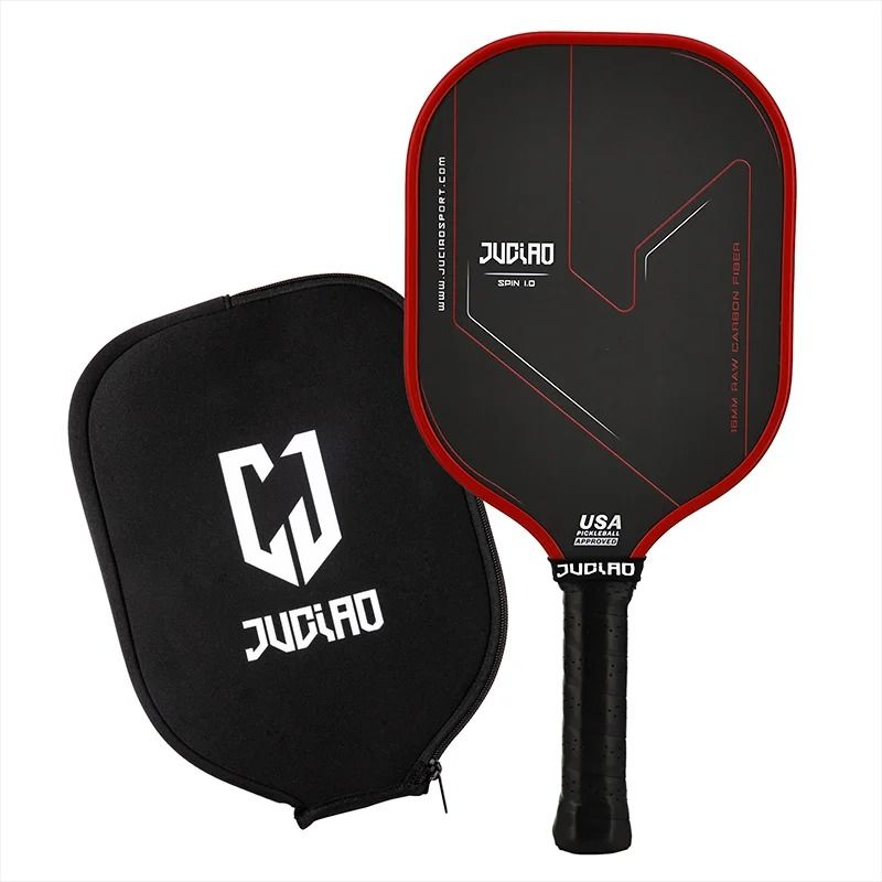 JUCIAO T700 Raw Carbon Fiber Pickleball Paddle USAPA Approved 11