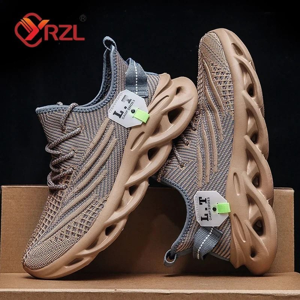 Mens Running Shoes Lightweight Breathable Mesh Sneakers With Shock Absorption 1