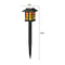 Solar Flame Torch Lights Flickering LED Outdoor Waterproof Garden Path Lamps 6