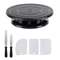 Cake Decorating Kit With Turntable Spatulas And Icing Scrapers 6 Piece Set 10