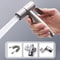Portable Handheld Toilet Bidet Sprayer With Hose And Holder 1