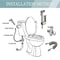 Portable Handheld Toilet Bidet Sprayer With Hose And Holder 2