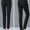 Womens Winter Pencil Pants With Plush Lining Slim Fit Stretch Leggings 3