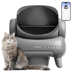 neakasa m1 large self cleaning cat litter box with app control and odor eliminator