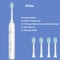Rechargeable Sonic Electric Toothbrush With 4 Replacement Heads 5 Modes 3 Intensities And Smart 2 M 6