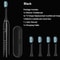 Rechargeable Sonic Electric Toothbrush With 4 Replacement Heads 5 Modes 3 Intensities And Smart 2 M 8