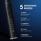 Seago Electric Sonic Toothbrush USB Rechargeable With 4 Replacement Heads And Travel Box 4