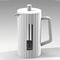 French Press Coffee Maker 1000ml 600ml High Borosilicate Glass Coffee And Tea Brewer 0