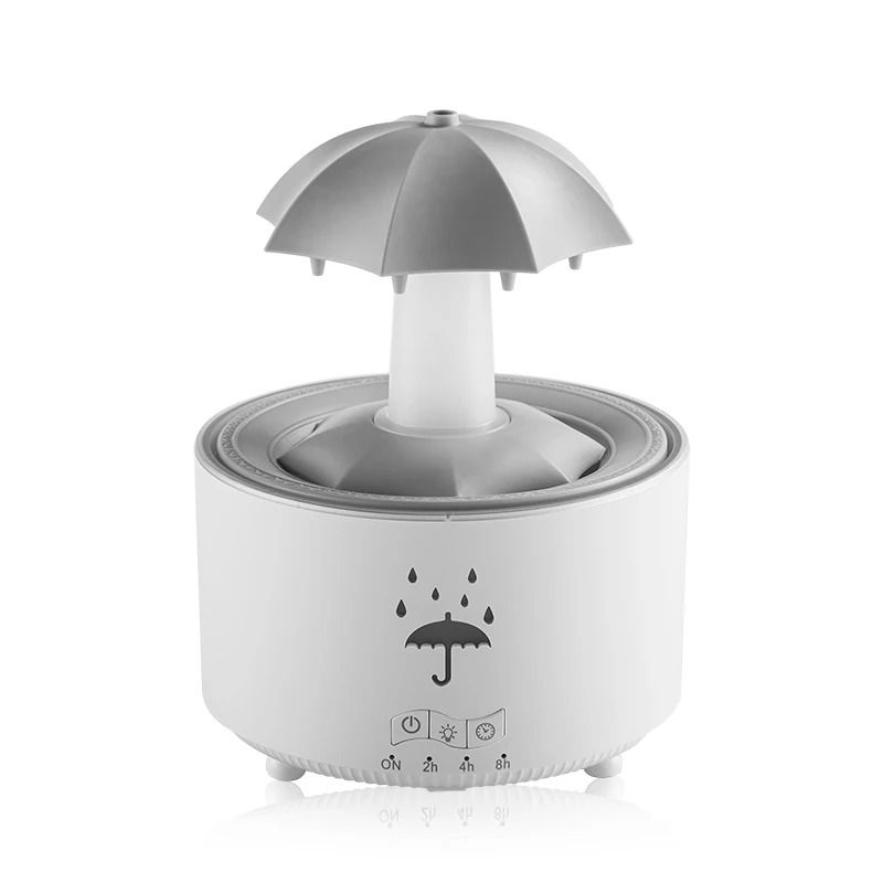 Cloud Rain Humidifier Raindrop Aroma Essential Oil Diffuser With Remote And Night Light 6