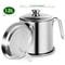 Stainless Steel Oil Strainer Pot With Mesh Basket 2L 15L 6