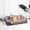 Large Dog Bed Soft Anti Allergy Fleece With Removable Washable Cover And Waterproof Design 2