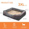 Large Dog Bed Soft Anti Allergy Fleece With Removable Washable Cover And Waterproof Design 9