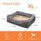 Large Dog Bed Soft Anti Allergy Fleece With Removable Washable Cover And Waterproof Design 8