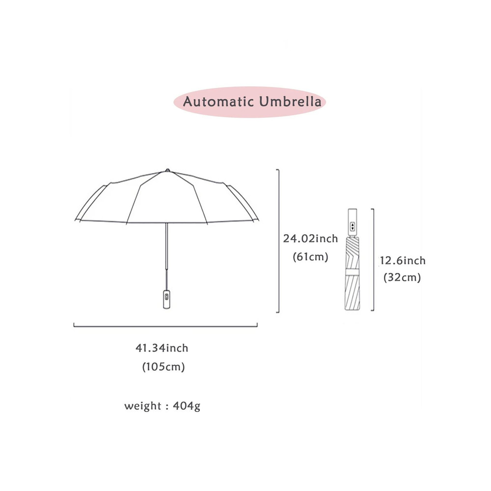 Windproof Double Layer Fully Automatic Resistant Umbrella 4