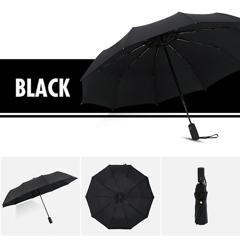 Windproof Double Layer Fully Automatic Resistant Umbrella 8