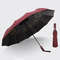 Windproof Double Layer Fully Automatic 12 Bone Umbrella UV Resistant Folding 7