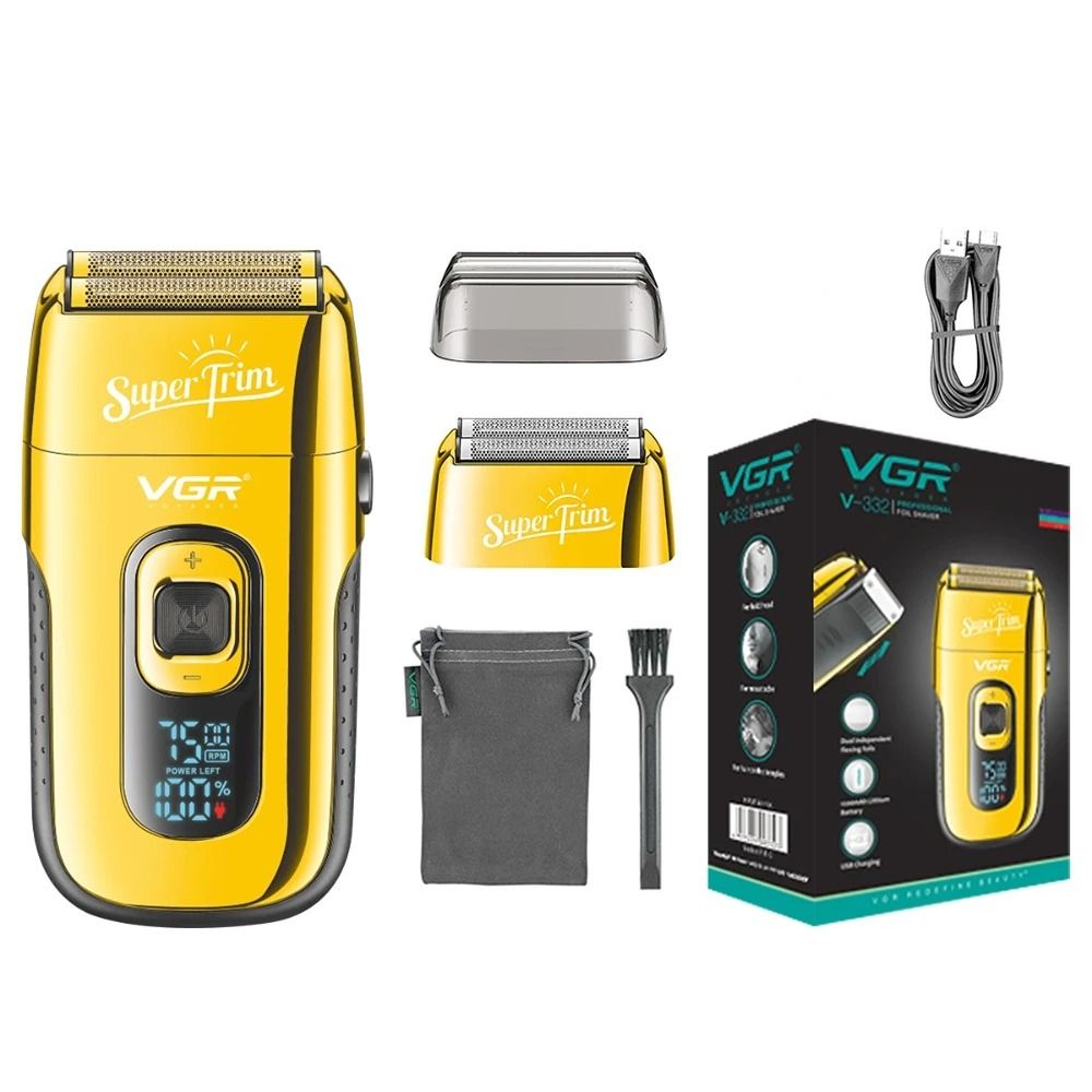 VGR V332 Professional Beard Trimmer Electric Shaver For Men 10