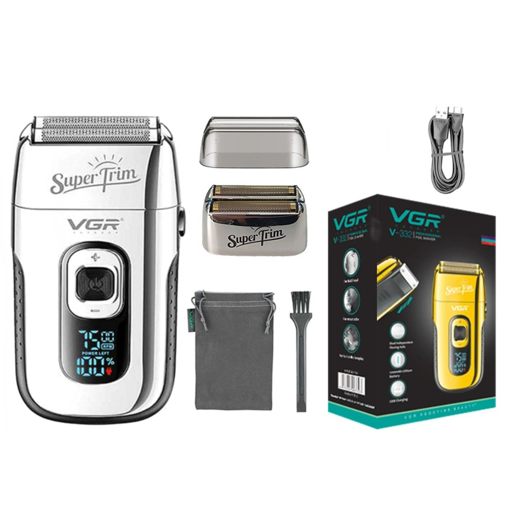 VGR V332 Professional Beard Trimmer Electric Shaver For Men 8